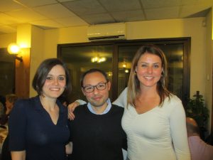 Com Andrée Cesareo e Ivano Mazza