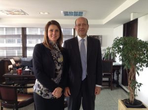 Eu e o Cônsul Geral Michele Pala