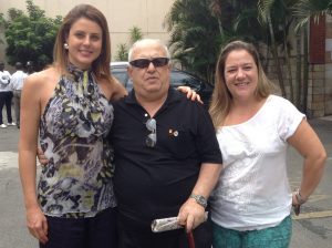 Eu com Michele Morricone, Presidente Associação Brasilitália de São Bernardo, e Camila Massarelli