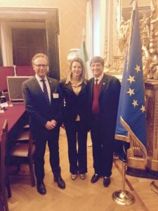 Direttore Zanotto, io e il Senatore Fausto Longo.