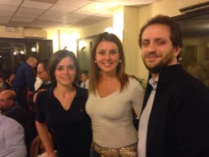 Com Andrée Cesareo e Stefano Fanetti