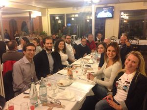 Com Tommaso Legnani, Stefano Fanetti, Daniele Lironi, Ivano Mazza, Giuseppe Frangione, Andrée Cesareo e Davide Taroni