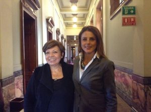 Renata Bueno e Susana Pereira.