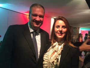 Giorgio Collina e Renata Bueno.