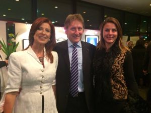 Com o Embaixador Gianni Piccato e sua esposa, Paola.