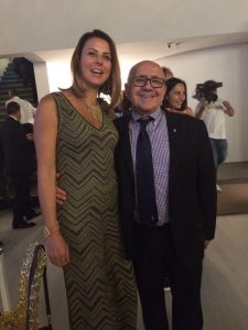 Com Alfredo Apicella, presidente do CONI Brasil.