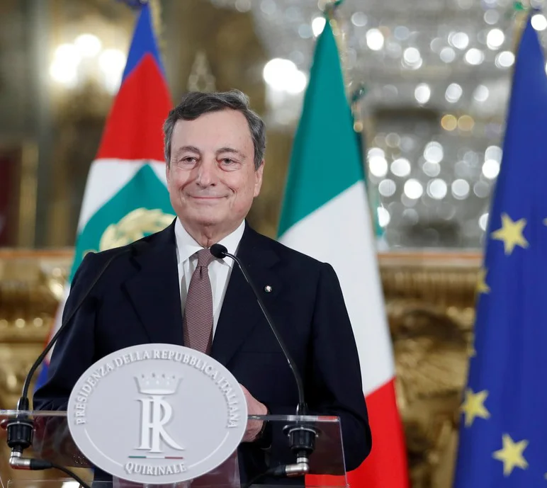 Mario Draghi e a união nacional da Itália