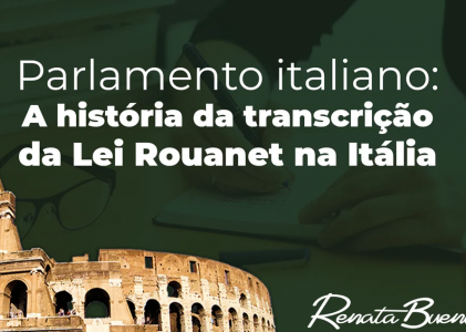 Conheça a Lei italiana Pró-Cultura, iniciativa similar à brasileira Lei Rouanet