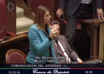 Dichiarazione di Fiducia al Governo Gentiloni