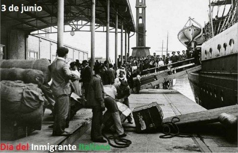 EL DÍA DEL INMIGRANTE ITALIANO EN ARGENTINA