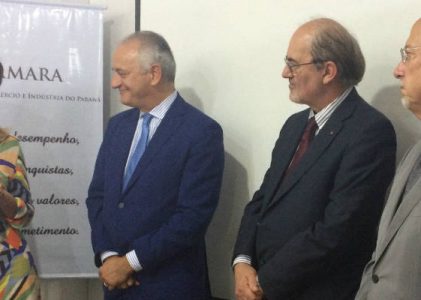 Visita do Embaixador da It&aacute;lia no Brasil, Antonio Bernardini, a Curitiba/PR