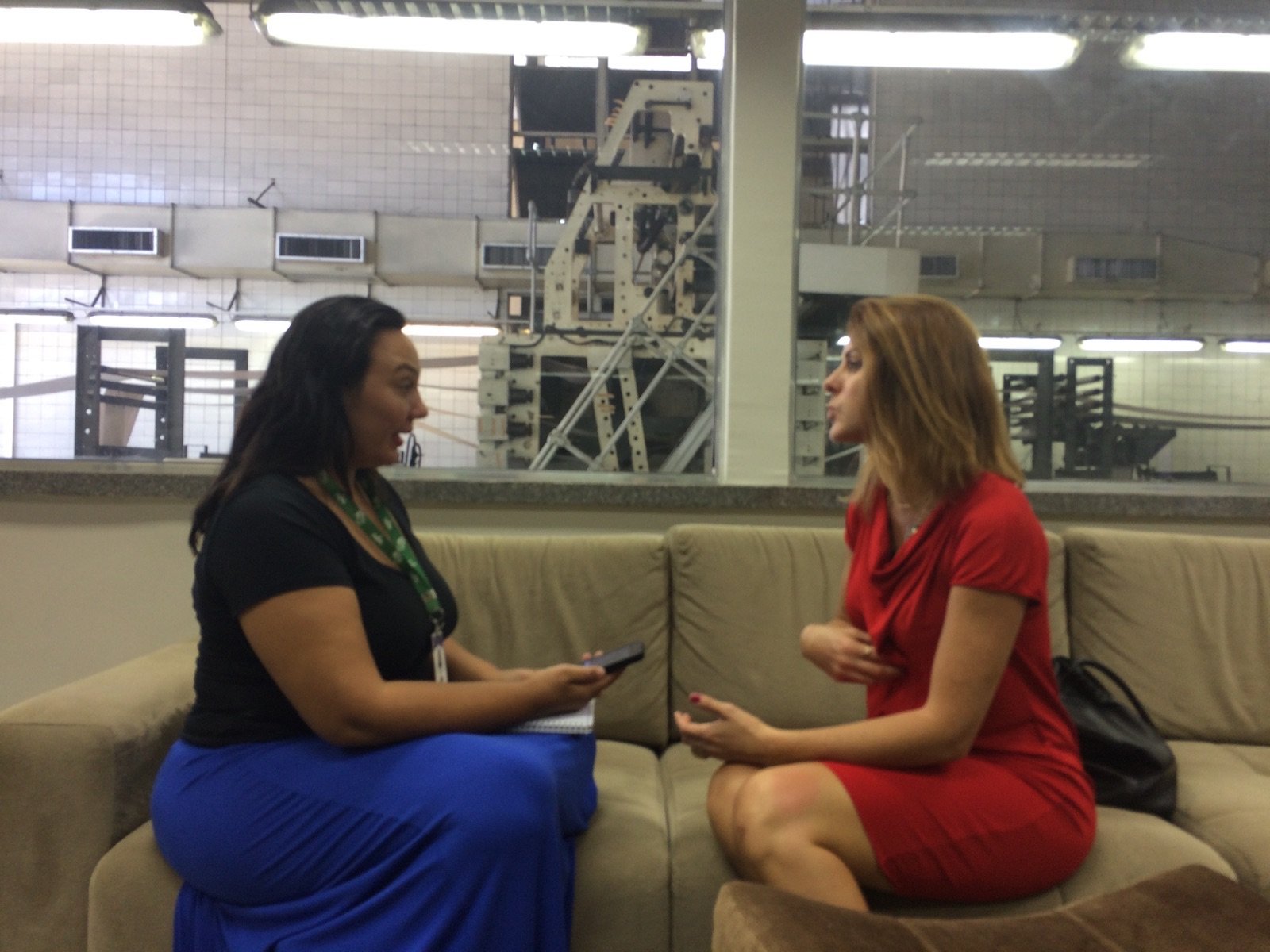 Deputada ítalo-brasileira Renata Bueno em Fortaleza