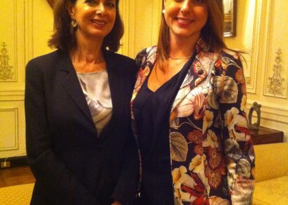 Deputada Renata Bueno acompanha Presidente da Câmara dos Deputados Italiana em visita à América do Sul