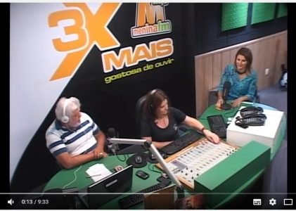 Entrevista à Rádio Menina FM de Balneário Camboriú – SC