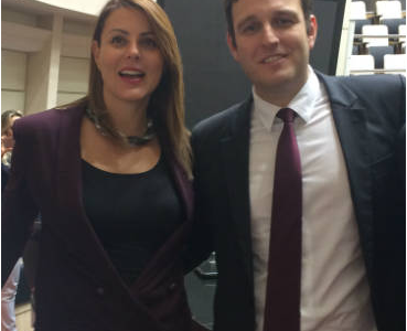 Guidi faz campanha para reeleição de “deputada italiana”