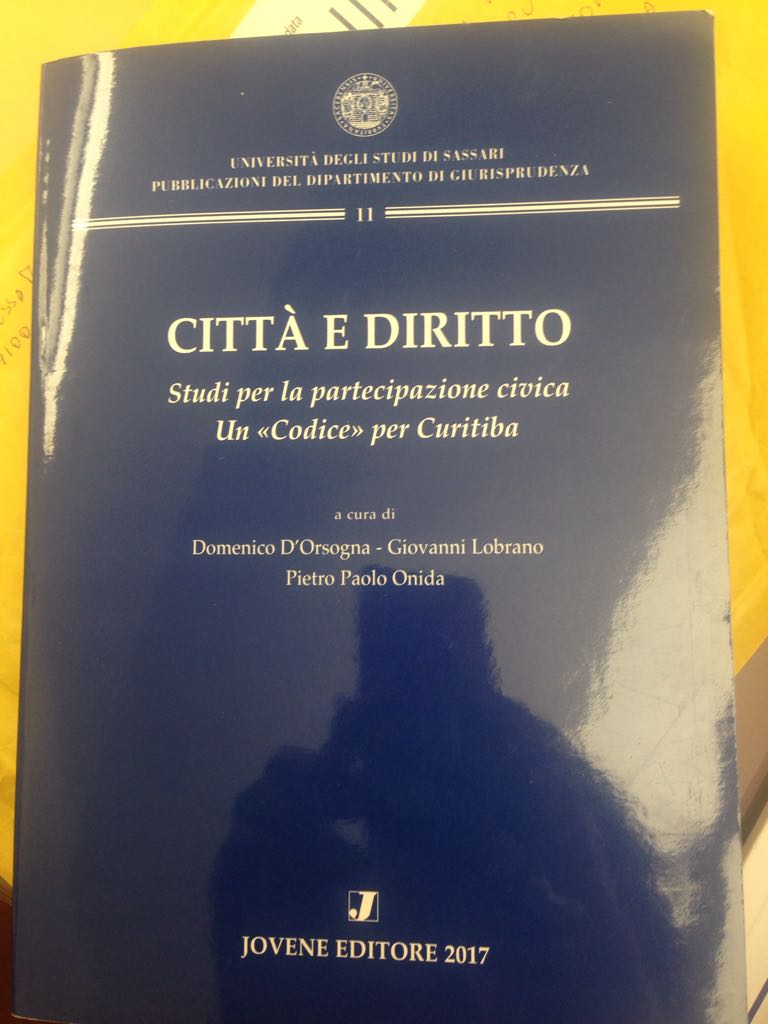 Introduzione di Renata Bueno al volume CITTÀ E DIRITTO Studi per la partecipazione civica Un «Codice» per Curitiba