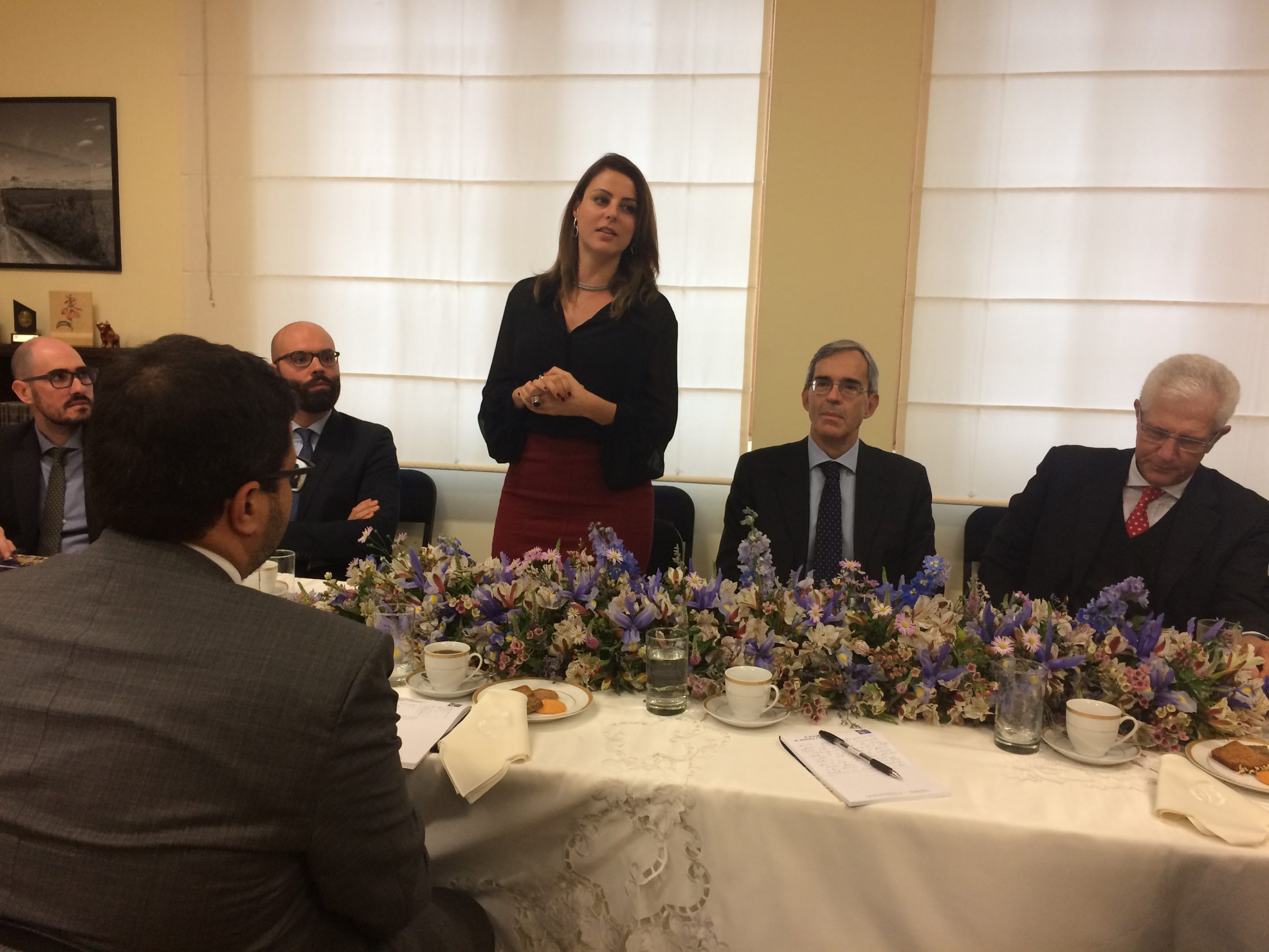 On. Renata Bueno incontra gli imprenditori italiani in Perù