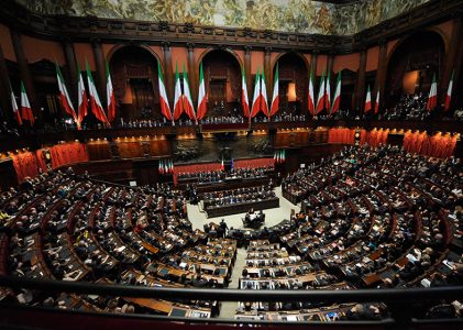 Propostas de Lei no Parlamento Italiano