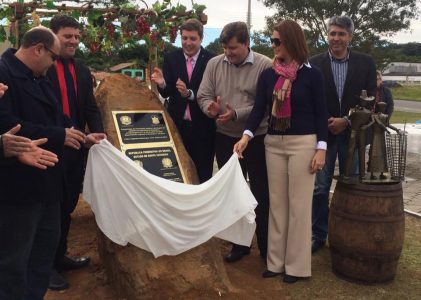 Renata Bueno presente nas comemorações da Semana da República Italiana em Nova Veneza