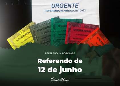 Ítalo-brasileiros podem votar no Referendo Público para decidir o futuro da Itália