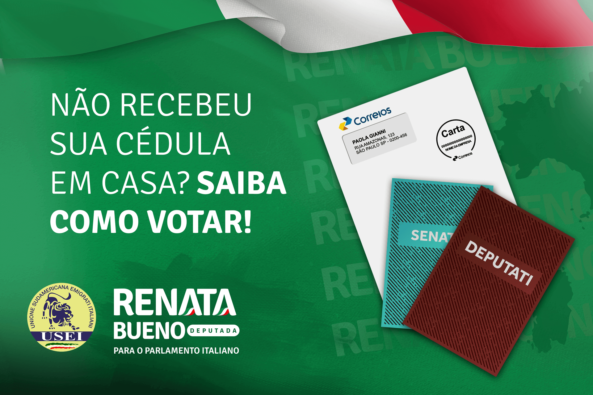 Não recebeu sua cédula em casa? Saiba como votar!
